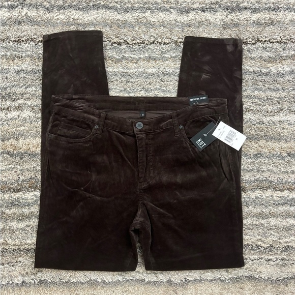 KUT From The Kloth Corduroy Toothpick Skinny Jeans Sz 14 NWT | KUT Skinny Jeans- - Picture 2 of 15